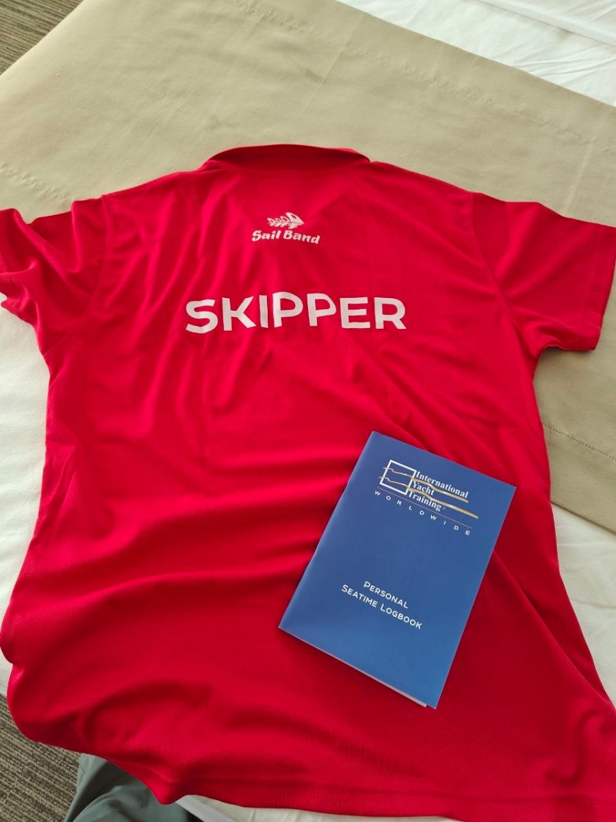 Sail Band SKIPPER International Yacht Training RLDWIDE PERSONAL SEATIME LOGBOOK