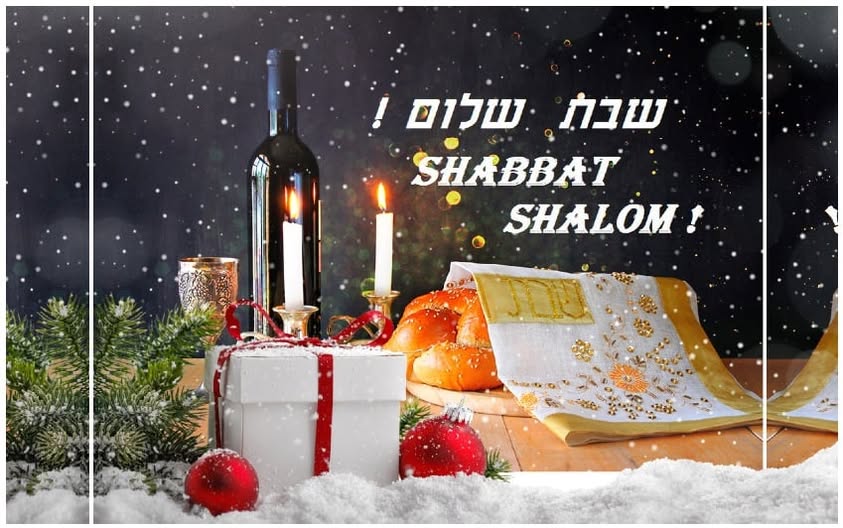 SHABBAT SHALOM!