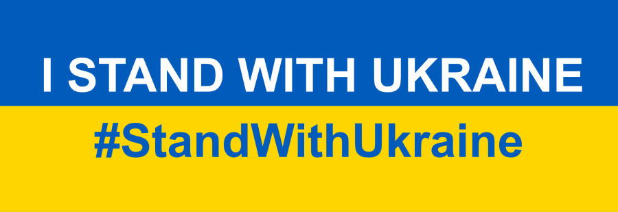 I STAND WITH UKRAINE #StandWithUkraine