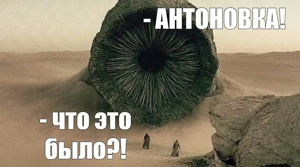 - АНТОНОВКА! - ЧТО ЭТО было?!