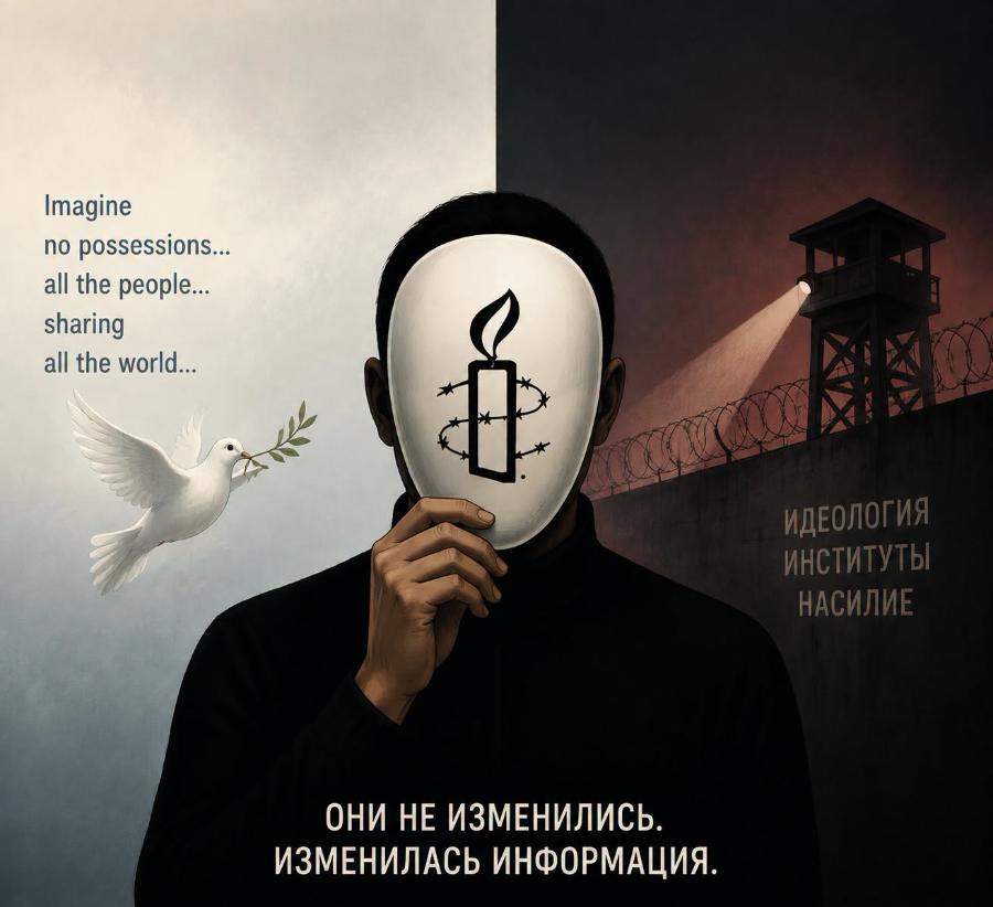 Imagine no possessions... all the people... sharing all the world... ИДЕОЛОГИЯ ИНСТИТУТЫ НАСИЛИЕ ОНИ НЕ ИЗМЕНИЛИСЬ. ИЗМЕНИЛАСЬ ИНФОРМАЦИЯ.