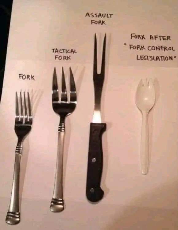FORk ASSAULT FORK TACTICAL FORK FORK AFTER * FORK CONTROL LEGISLATION-