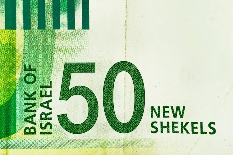 BANK OF ISRAEL SHEKELS