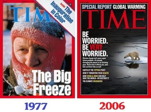The Inauguration TIM in Color The Big Freeze 1977 SPECIAL REPORT GLOBAL WARMING TIME BE WORRIED. BE VEI WORRIED. HOW IT THREATENS TOUR HERETH HE OIAE CRUSIEERS 2006