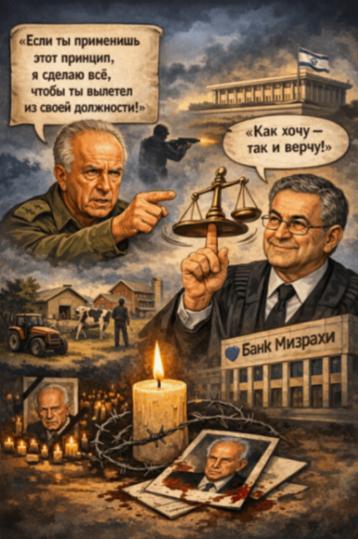 «Если ты применишь этот принцип, я сделаю всё, чтобы ты вылетел из своей должности!» «Как хочу - так и верчу!» Банк Мизрахи