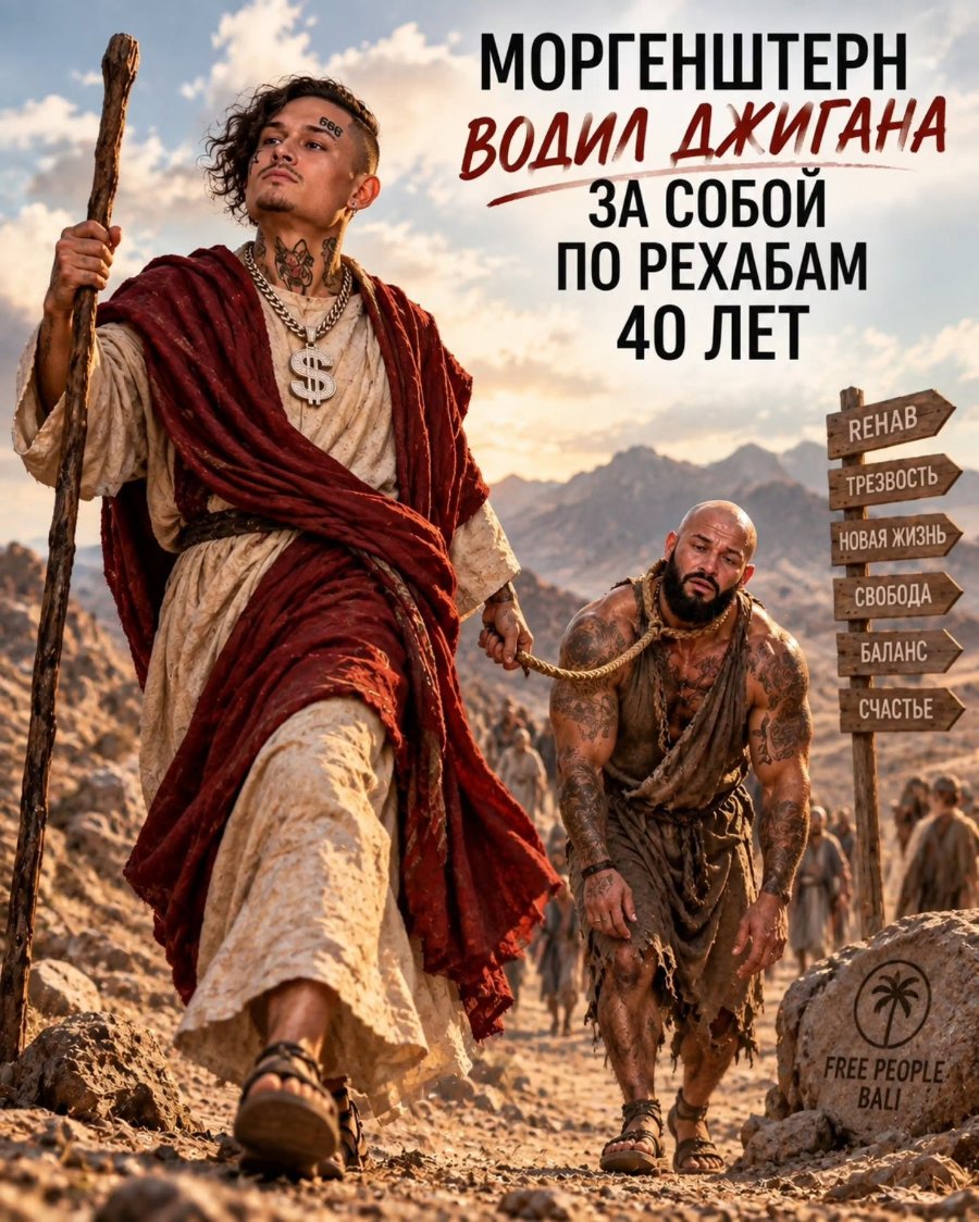 МОРГЕНШТЕРН ВОДИЛ ДЖИГАНА ЗА СОБОЙ ПО РЕХАБАМ 40 ЛЕТ REHAB ТРЕЗВОСТЬ •НОВАЯ ЖИЗНЬ СВОБОДА БАЛАНС СЧАСТЬЕ FREE PEOPLE BALI