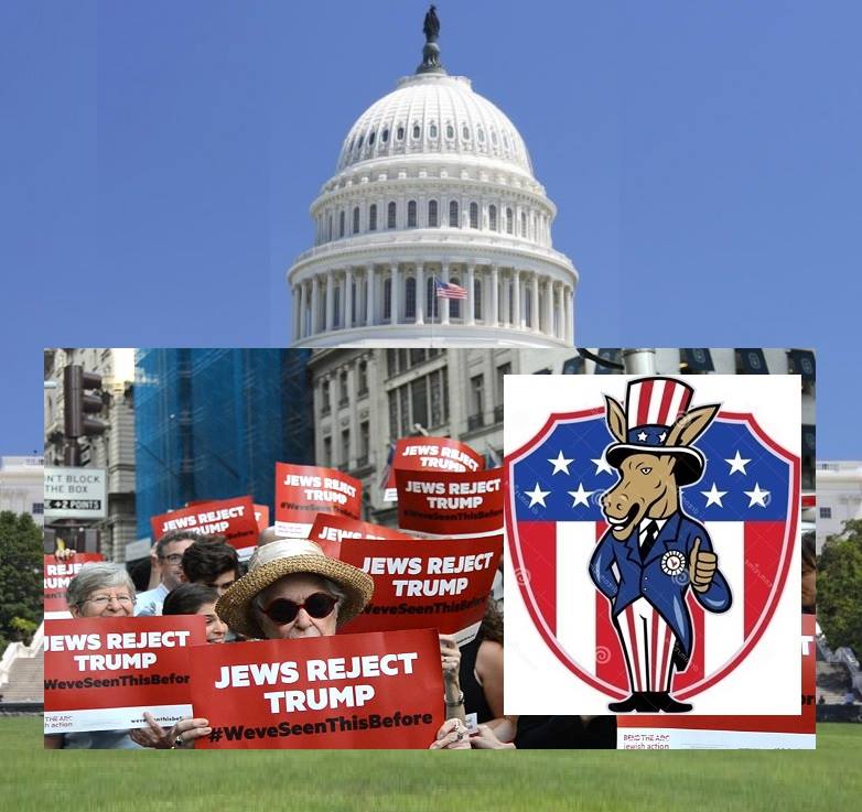 NT BLOCK THE BOX JEWS REJECT RUMP JEWS RIN TRUM JENe JEWS A TRU JEWS REJECT TRUMP JEWS REJECT TRUMP JEWS REJECT TRUMP eveSeenThisBefor JEWS REJECT TRUMP #WeveSeenThisBefore