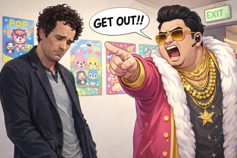 POP GET OUT!! EXIT