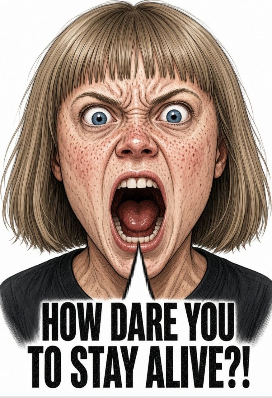 HOW DARE YOU TO STAY ALIVE?.