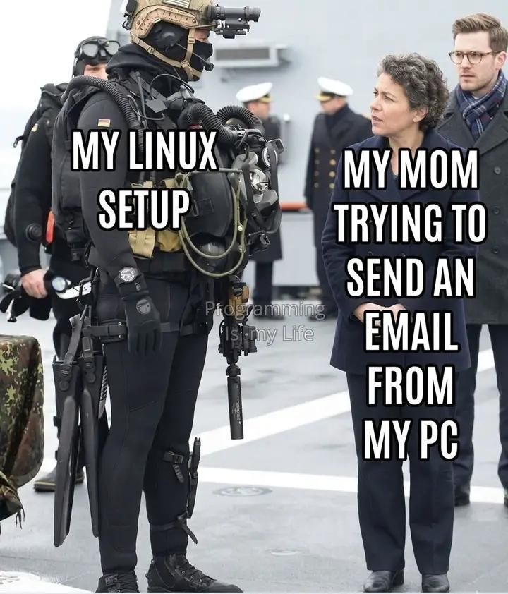 MY LINUX SETUP amming my Life MY MOM TRYING TO SEND AN EMAIL FROM MY PC