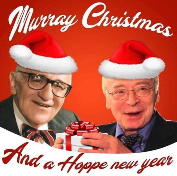 Murray Christmas And a Hoppe new year