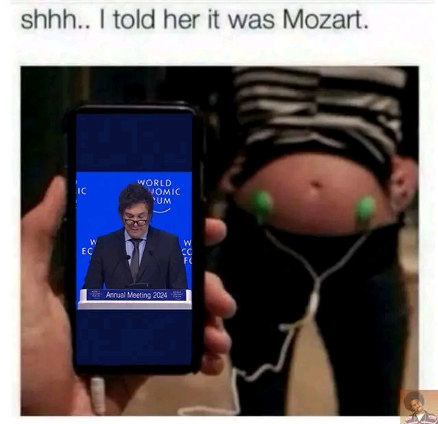 shhh.. I told her it was Mozart. IC WORLD VOMIC YUM W EC Annual Meeting 2024 -