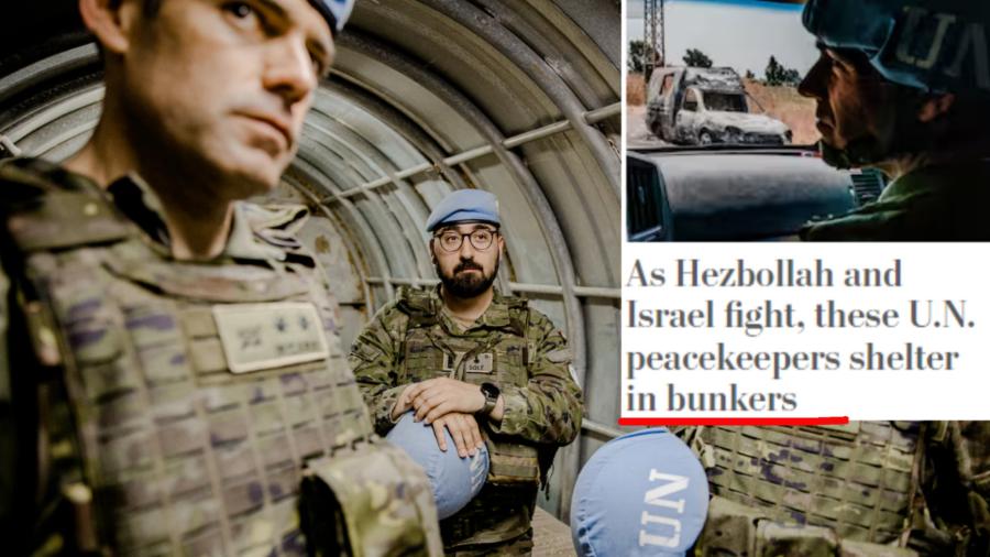 As Hezbollah and Israel fight, these U.N. peacekeepers shelter in bunkers UN