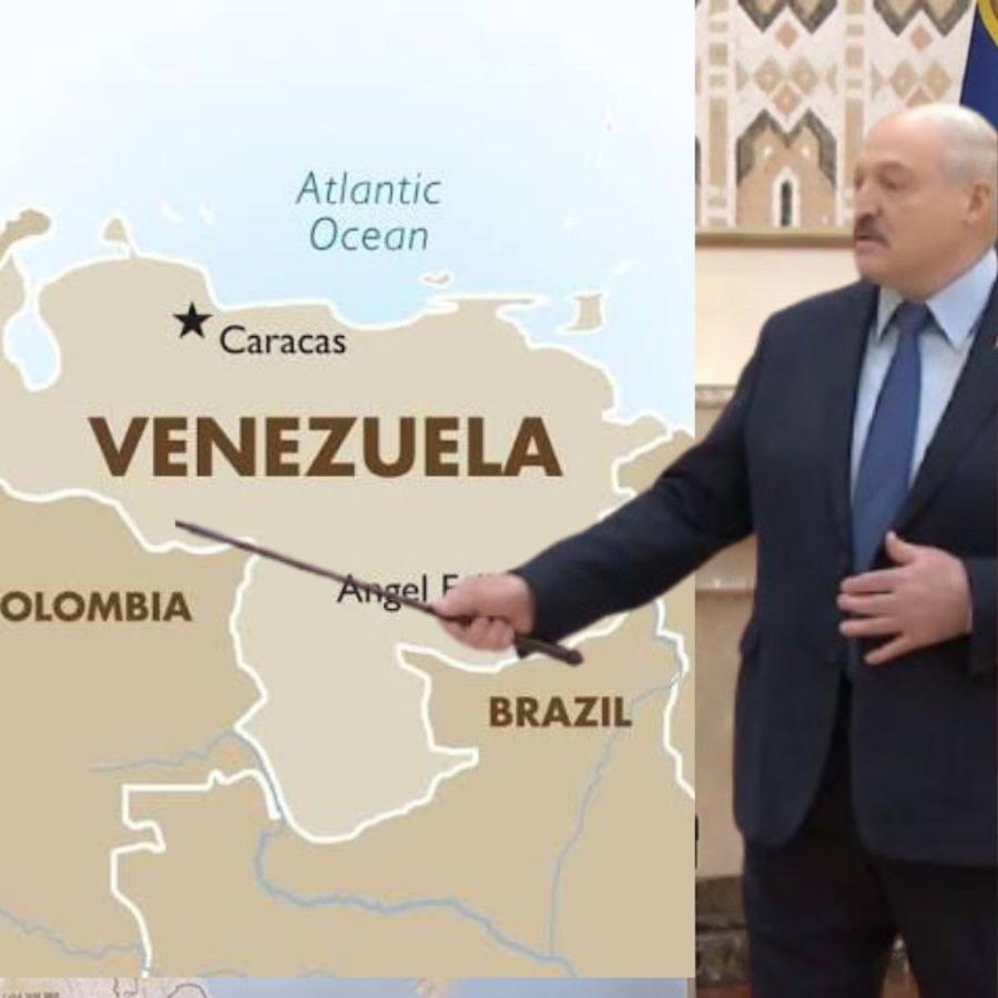 Atlantic Ocean * Caracas VENEZUELA OLOMBIA Angel F BRAZIL