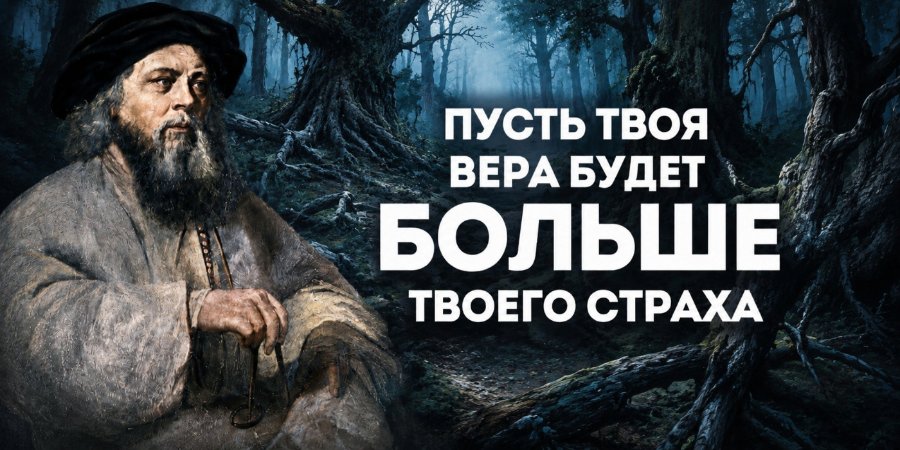 ПУСТЬ ТВОЯ ВЕРА БУДЕТ БОЛЬШЕ ТВОЕГО СТРАХА