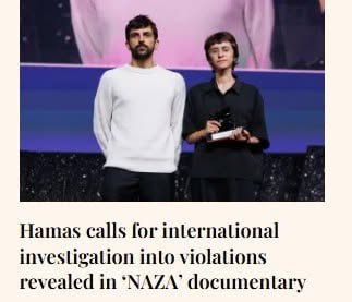 Hamas calls for international investigation into violations revealed in 'NAZA' documentary