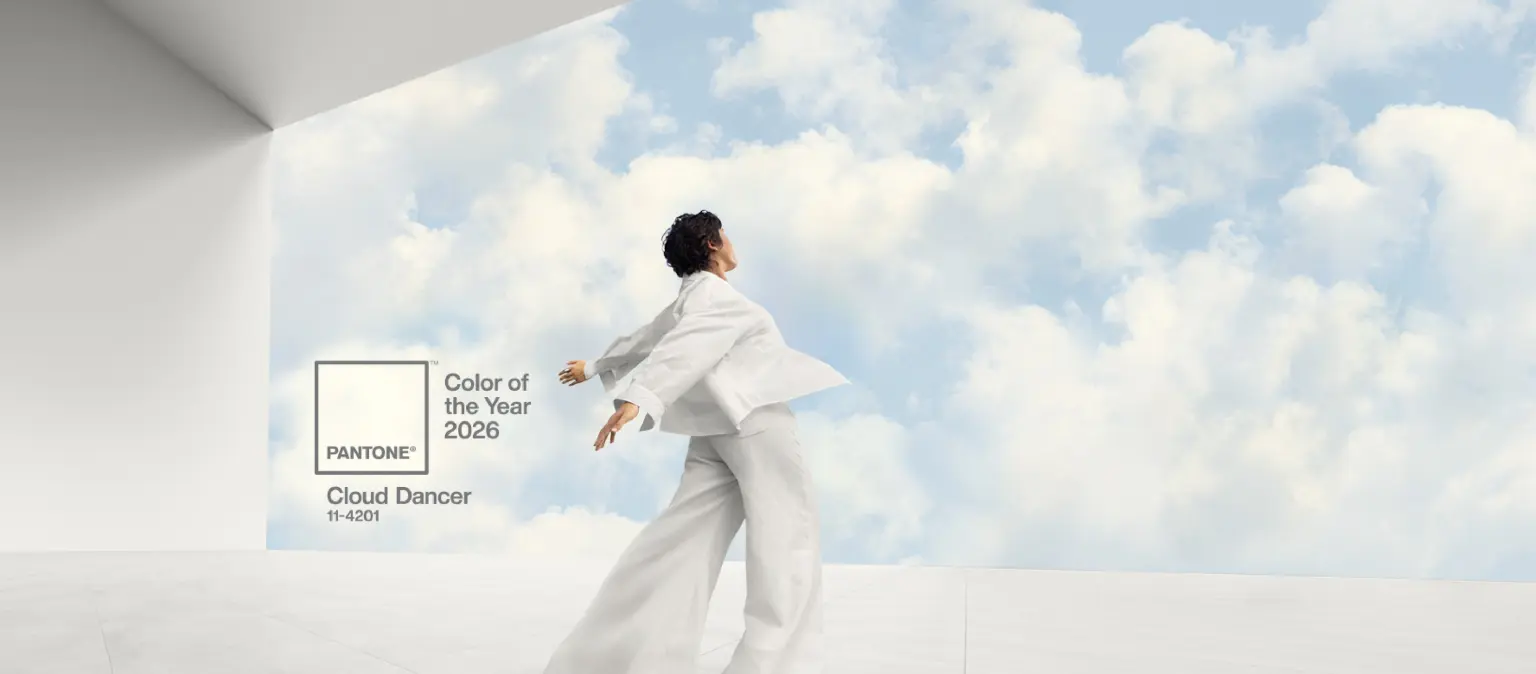 Color of the Year 2026 PANTONE® Cloud Dancer 11-4201