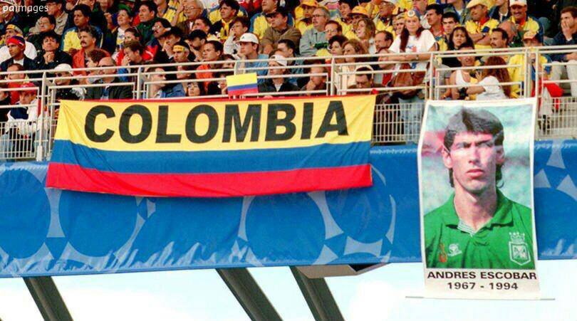 paimages COLOMBIA ANDRES ESCOBAR 1967 - 1994