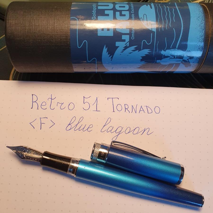 ELU Ombre Tornado Exclusive by Retro 51 TORNADO <F> Blue lagoon