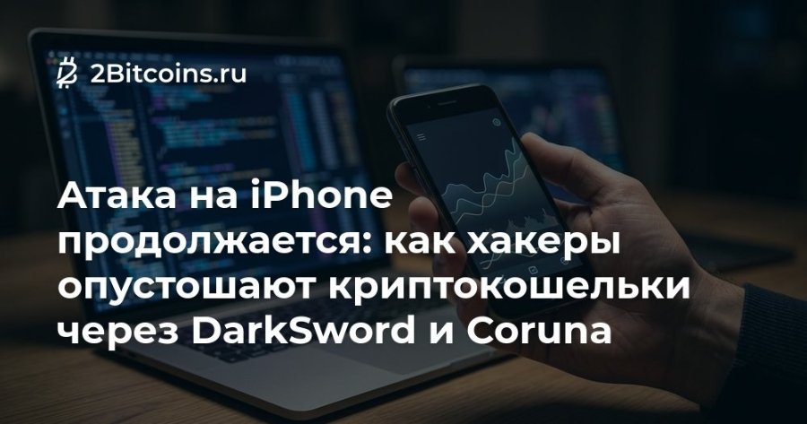 2 2Bitcoins.ru Атака на iPhone продолжается: как хакеры опустошают криптокошельки через DarkSword и Coruna