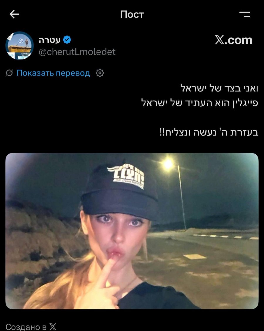 Пост nnoy @cherutLmoledet Показать перевод X.com Создано в Х