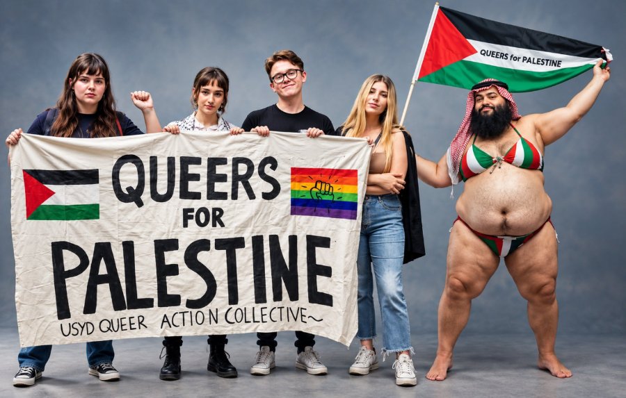 QUEERS for PALESTINE QUEERS FOR PALESTINE USYD QUEER ACTION COLLECTIVE~