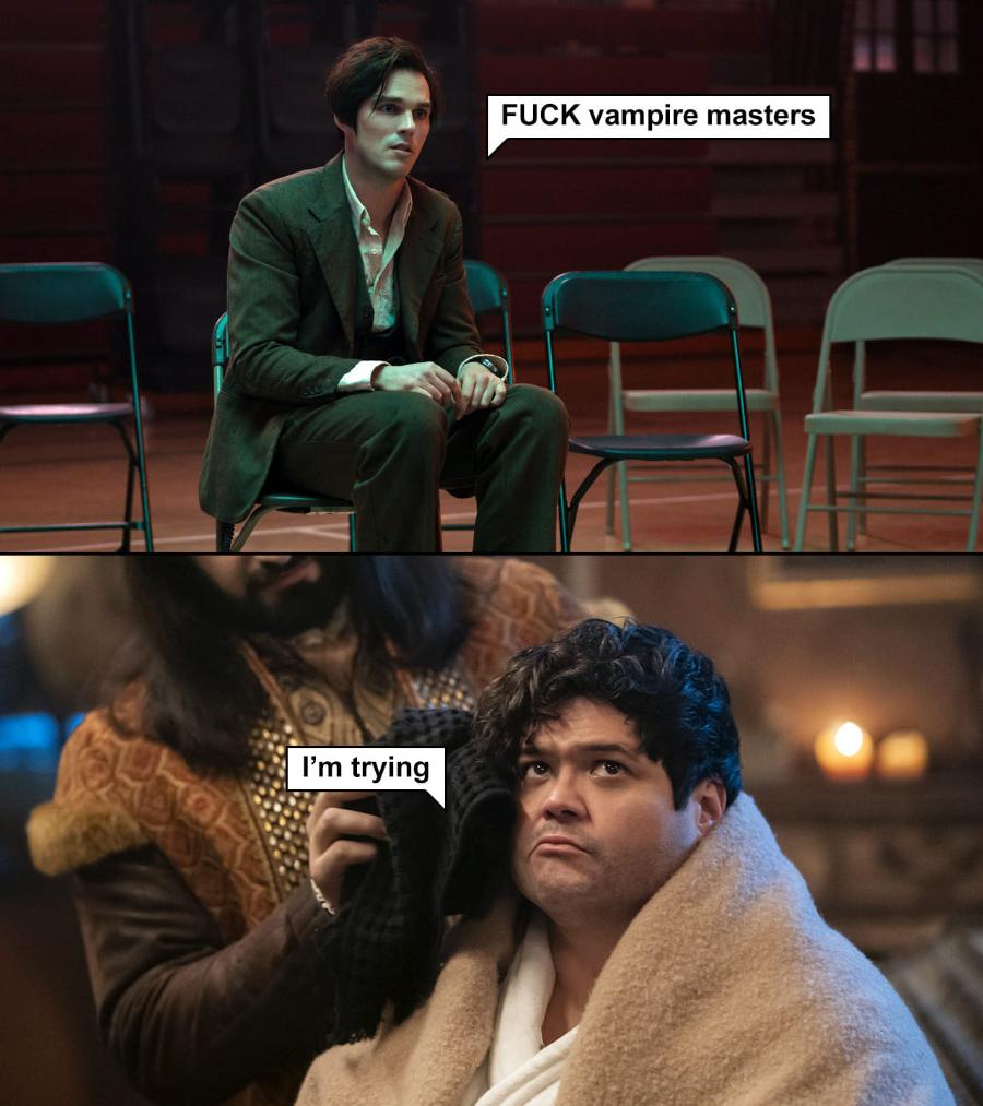 FUCK vampire masters I'm trying