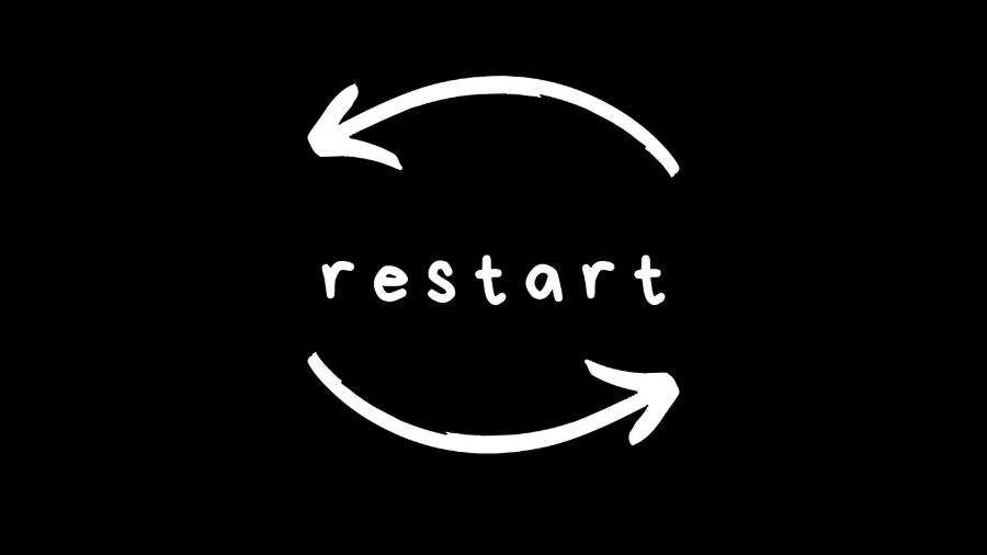 restart →