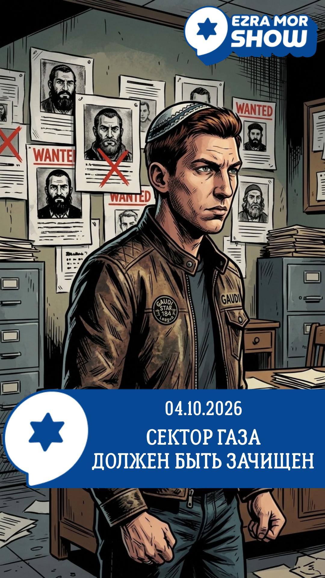 EZRA MOR SHOW WANTED WANTE GAUD GAUD TED 04.10.2026 СЕКТОР ГАЗА ДОЛЖЕН БЫТЬ ЗАЧИЩЕН